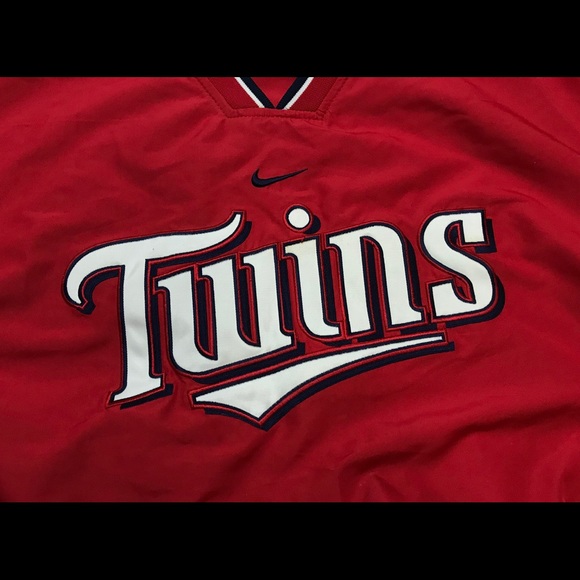 VTG MLB Nike Minnesota Twins Windbreaker Mens Sz S - Picture 3 of 8